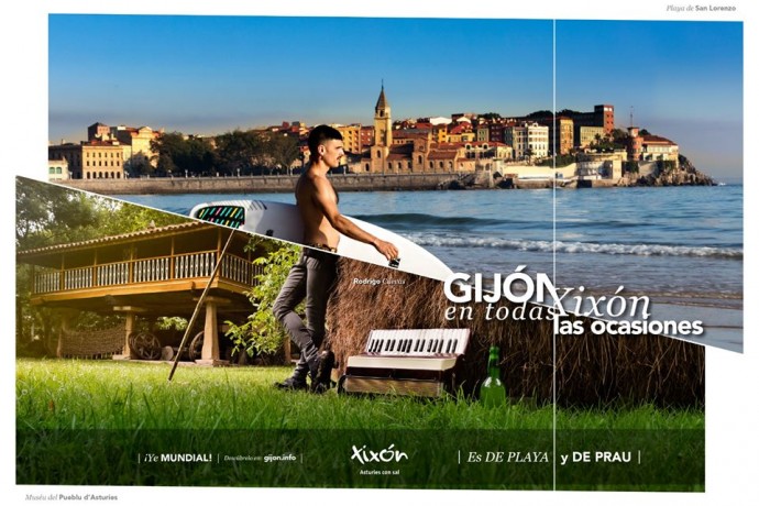 Gran impacto de las campañas de publicidad de Gijón/Xixón Turismo